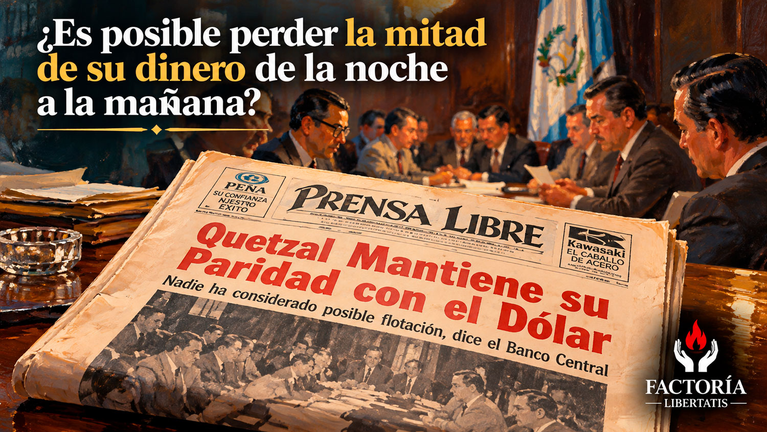 Estabilidad monetaria en Guatemala y protección de los ahorros frente a la inflación, la devaluación del quetzal y las crisis monetarias.